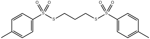 s,s'-三甲烯(p-甲苯硫代磺酸盐) 结构式