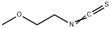异硫氰酸2-甲氧基乙酯 结构式