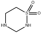 テトラヒドロ-2H-1,2,4-チアジアジン1,1-ジオキシド 化学構造式