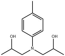 Diisopropanol-p-toluidine Structure