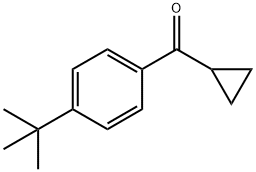 4-tert-Butylphenyl cyclopropyl ketone Structure
