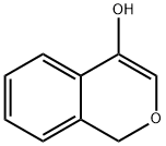 1H-イソクロメン-4-オール 化学構造式