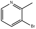 3-ブロモ-2-ピコリン 化学構造式