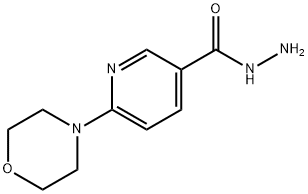 6-吗啉烟酰肼, 388088-71-9, 结构式
