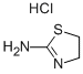 2-氨基-2-噻唑啉盐酸盐, 3882-98-2, 结构式