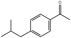 4'-イソブチルアセトフェノン 化学構造式