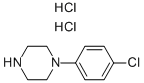 1-(4-Chlorophenyl)piperazine dihydrochloride Struktur