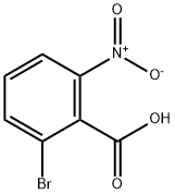 2-溴-6-硝基苯甲酸 结构式