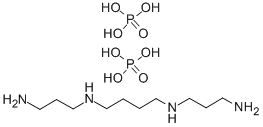 磷酸精胺六水, 3891-79-0, 结构式