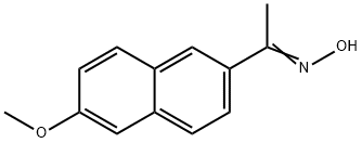 1-(6-甲氧基萘-2-基)乙-1-酮肟, 3893-38-7, 结构式