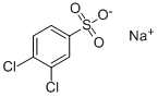 3,4-二氯苯磺酸钠 结构式