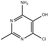 2-甲基-4-氨基-5-羟基-6-氯嘧啶 结构式