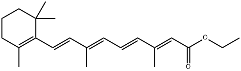 视黄酸乙酯, 3899-20-5, 结构式