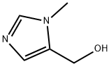 1-甲基-1H-咪唑-5-基)甲醇, 38993-84-9, 结构式