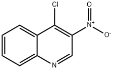 4-クロロ-3-ニトロキノリン 化学構造式