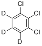 1,2,3-三氯苯-D3, 3907-98-0, 结构式
