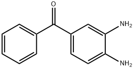 3,4-二氨基二苯甲酮 结构式