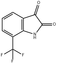7-(Trifluoromethyl)indoline-2,3-dione Structure
