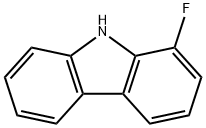 9H-Carbazole, 1-fluoro- Structure
