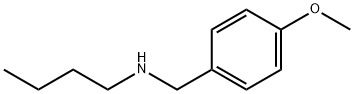 N-N-丁基-4-甲氧基苄基胺, 3910-58-5, 结构式