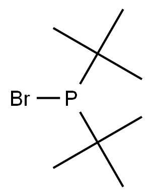 Di-tert-butylphosphinbromid Struktur