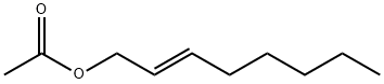 酢酸(E)-2-オクテニル 化学構造式
