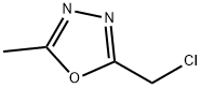 2-(クロロメチル)-5-メチル-1,3,4-オキサジアゾール 化学構造式