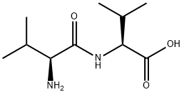 N-バリル-L-バリン 化学構造式