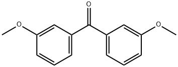 3,3'-ジメトキシベンゾフェノン 化学構造式