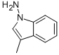 n-Amino-3-methylindole Struktur