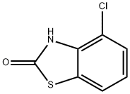 4-クロロベンゾチアゾール-2(3H)-オン 化学構造式