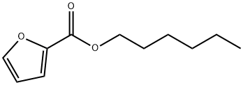 フラン-2-カルボン酸ヘキシル 化学構造式