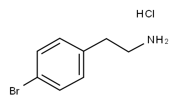 2-(4-溴苯)乙胺盐酸盐 结构式