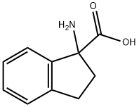DL-1-AMINOINDAN-1-CARBOXYLIC ACID HYDRATE Struktur