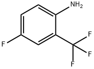 2-アミノ-5-フルオロベンゾトリフルオリド 化学構造式