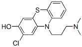 2-Chloro-10-[3-(dimethylamino)propyl]-10H-phenothiazin-3-ol Structure