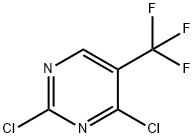 2,4-Dichloro-5-trifluoromethylpyrimidine Structure
