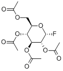 2,3,4,6-四-o-乙酰-alfa-D-氟化吡喃葡萄糖, 3934-29-0, 结构式