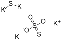 钾碱,草碱,碳酸钾, 39365-88-3, 结构式