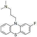 3-(2-fluorophenothiazin-10-yl)-N,N-dimethyl-propan-1-amine Structure