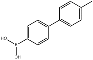 4-甲基联苯硼酸 结构式