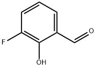 3-Fluoro-2-hydroxybenzaldehyde Struktur