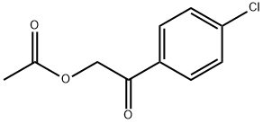 2-(4-Chlorophenyl)-2-oxoethyl acetate Structure