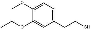 Benzeneethanethiol, 3-ethoxy-4-methoxy- (9CI) Struktur