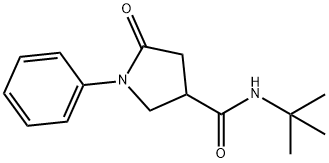 (N-tert-Butyl)-(phenyl-1-pyrrolidone-2-carboxamide-4) Structure