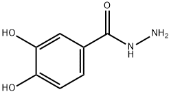 3,4-二羟基苯酰肼, 39635-11-5, 结构式