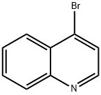 4-ブロモキノリン 化学構造式