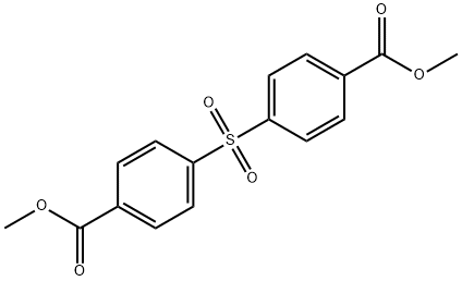 DIMETHYL DIPHENYL SULFONE 4,4'-DICARBOXYLATE Structure