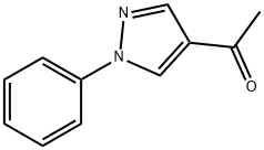 1-(1-PHENYL-1H-PYRAZOL-4-YL)ETHANONE Structure