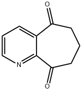 环庚烷并[B]吡啶-5,9-二酮, 39713-40-1, 结构式